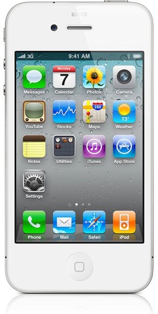 Смартфон APPLE iPhone 4 8GB White - Сибай