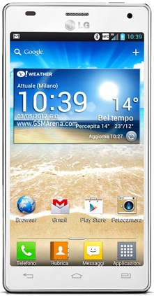 Смартфон LG Optimus 4X HD P880 White - Сибай