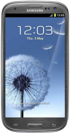 Смартфон Samsung Galaxy S3 GT-I9300 16Gb Titanium grey - Сибай
